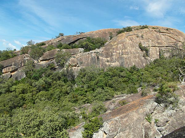 Matopo  Hills, view of hills