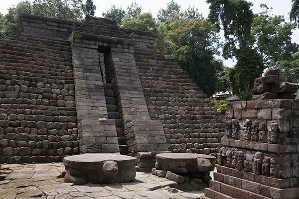Pyramid of Candi Sukuh, Java, Indonesia