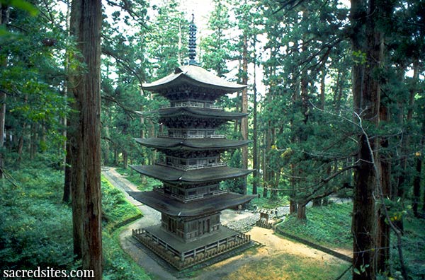 Haguro San, Go-Jyu-No-To Five-storied Pagoda
