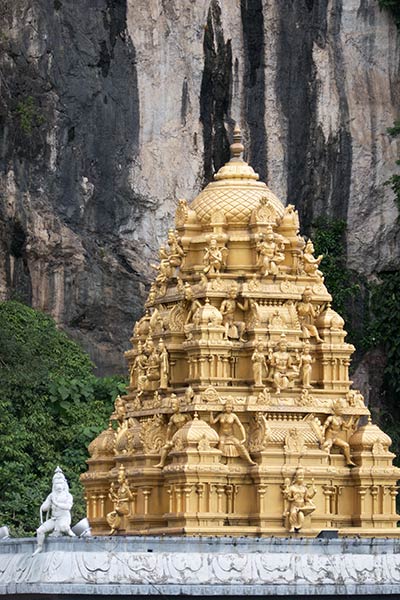 Sri Venkatachalapathi Temple at base of Batu Caves hill