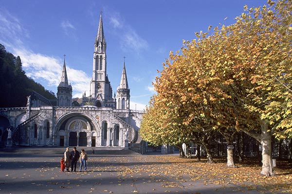 The Basilica of Lourdes, France