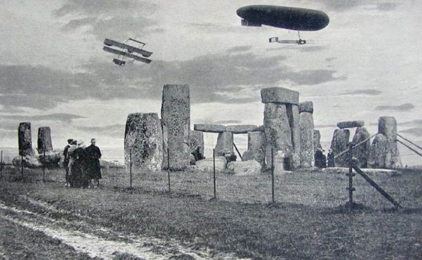 stonehenge vintage image